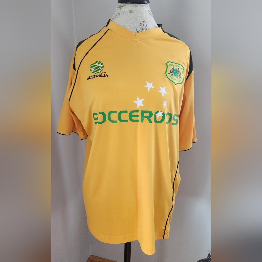 ⚽️🏟️OFFICIAL LICENSED MEN'S  SHIRT OF AUSTRALIA SOCCER in size L